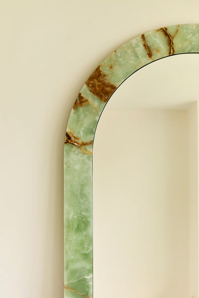 Zehra Mirror - Green Onyx | Pre-Order Late Feb