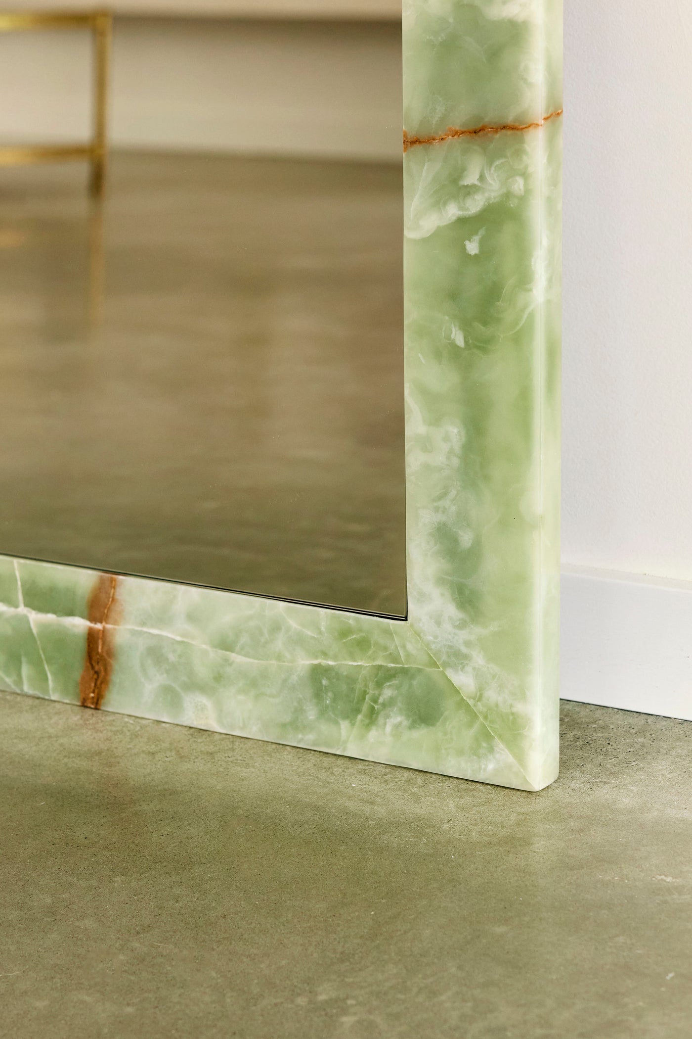 Zehra Mirror - Green Onyx | Pre-Order Late Feb