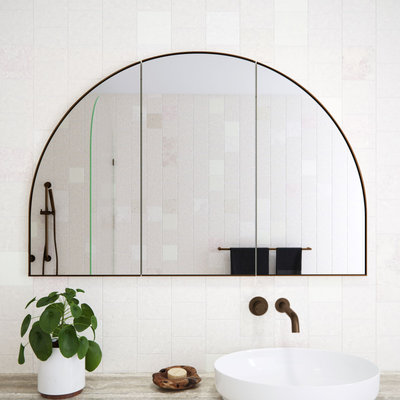 Aria Arch Mirror Cabinet | 800 x 1200